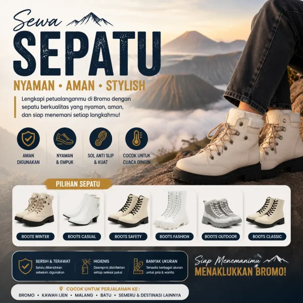 sewa sepatu